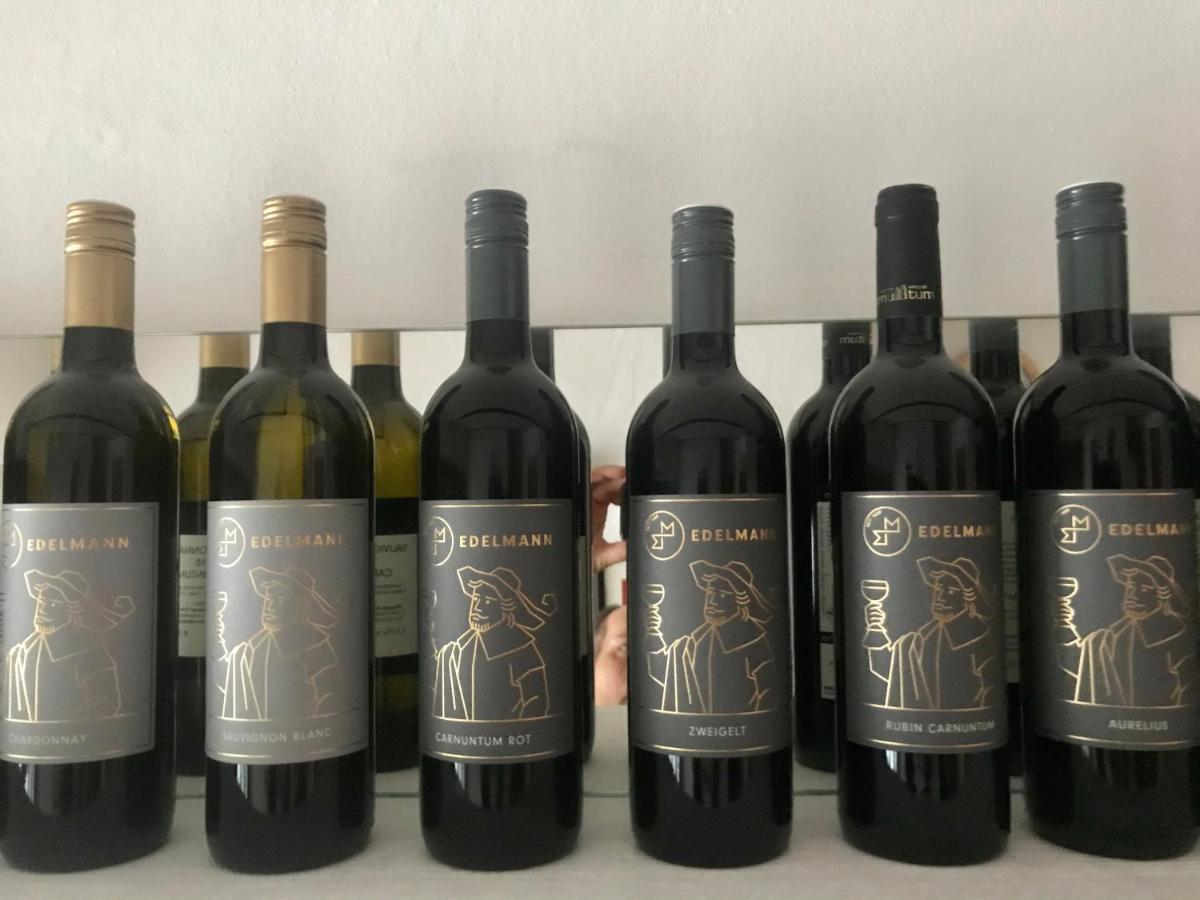 Göttlesbrunn Weingut & Gastezimmer Edelmann المظهر الخارجي الصورة